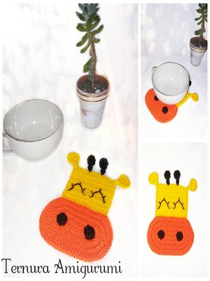 cover image of Crochet pattern of coasters